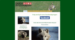 Desktop Screenshot of pattedyrforening.dk